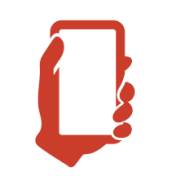 Imagem ilustrativa de um celular, representando uma compra online